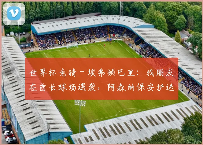 世界杯竞猜 - 埃弗顿巴里：我朋友在酋长球场遇袭，阿森纳保安护送下才离开_1